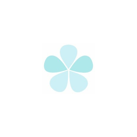 Sticker fleur pastel