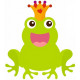 Sticker grenouille