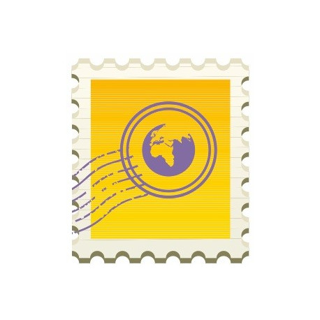 Sticker mural timbre