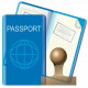 Sticker passeport