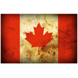 Sticker drapeau Canada