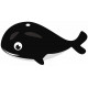 Autocollant mural baleine
