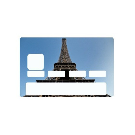 Sticker carte bancaire Tour Eiffel