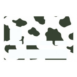 Sticker carte bancaire Tâches de vache