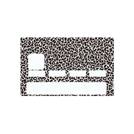 Sticker carte bancaire Leopard