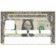 Sticker carte bancaire Billet 1 Dollar