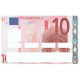 Sticker carte bancaire Billet 10 Euros