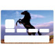 Sticker carte bancaire Cheval