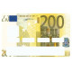 Sticker carte bancaire Billet 200 Euros