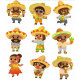 Sticker mural kit mexicain