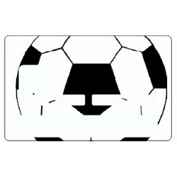 Sticker carte bancaire Foot Ballon