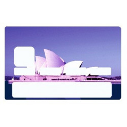 Sticker carte bancaire Sydney Opera