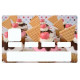 Sticker carte bancaire Cupcake