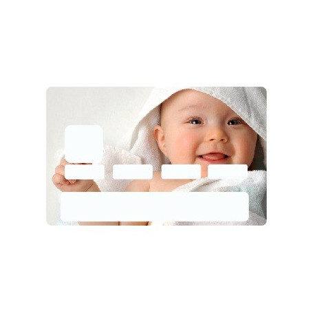 Sticker carte bancaire Bébé