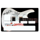 Sticker carte bancaire Guitare Rock