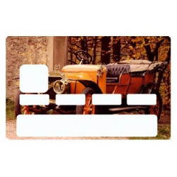 Sticker carte bancaire Voiture ancienne