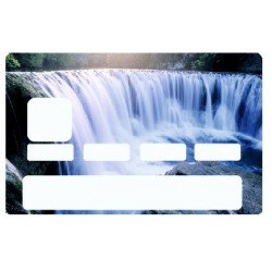 Sticker carte bancaire Cascade