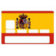 Sticker CB Espagne drapeau