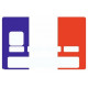 Sticker carte bancaire France Drapeau