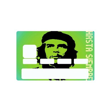 Sticker carte bancaire Che Guevara