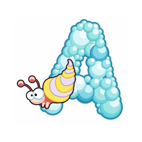 Sticker Lettre A