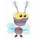 Sticker Monstre Abeille