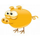 Sticker Monstre Cochon