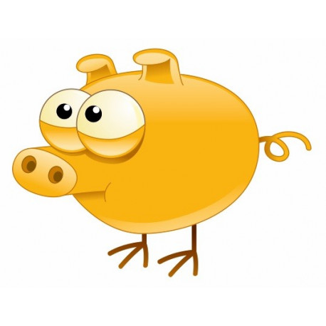 Sticker Monstre Cochon