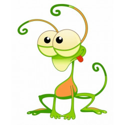 Sticker Monstre Insecte