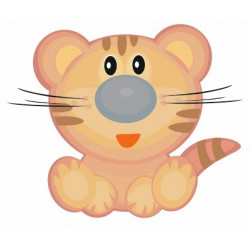 Sticker Chaton bébé