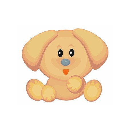 Sticker Chien bébé