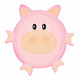 Sticker Cochon bébé