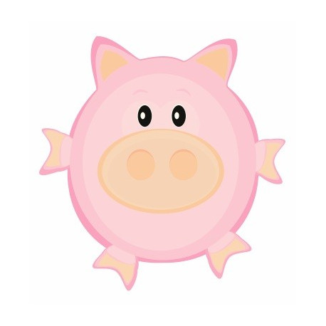 Sticker Cochon bébé