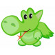 Sticker Dragon bébé