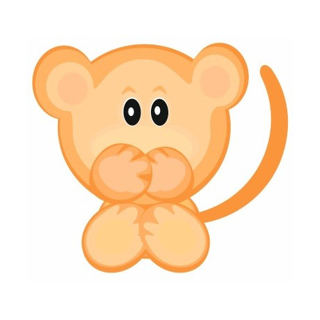 Sticker Lion bébé