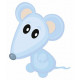 Sticker Souris bébé