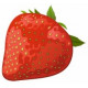 Sticker Fraise fruit