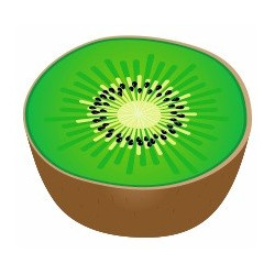Sticker Kiwi fruit