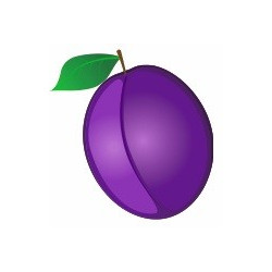 Sticker Prune fruit