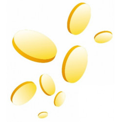 Sticker pièces de casino