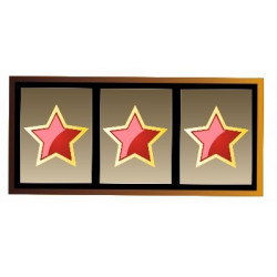 Sticker casino étoile