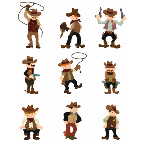 Sticker Cowboy Chef