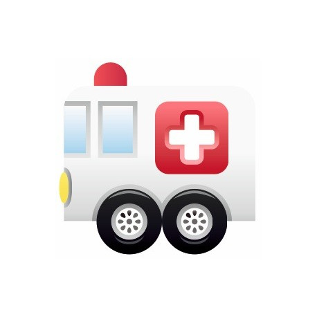 Sticker Camion Ambulance