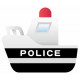 Sticker Bateau Police