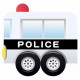 Sticker Camion Policier