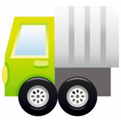 Sticker Camion Poubelle