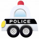 Sticker Voiture Policier
