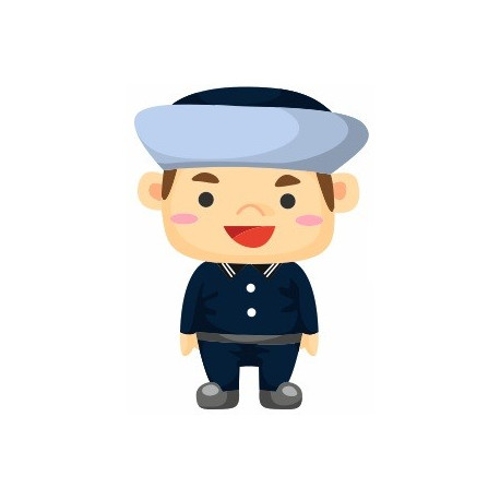 Sticker Marin Soldat