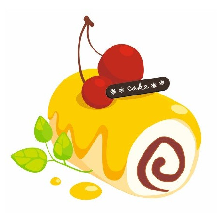 Sticker Gateau Buche