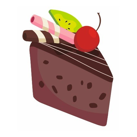 Sticker Gateau Chocolat